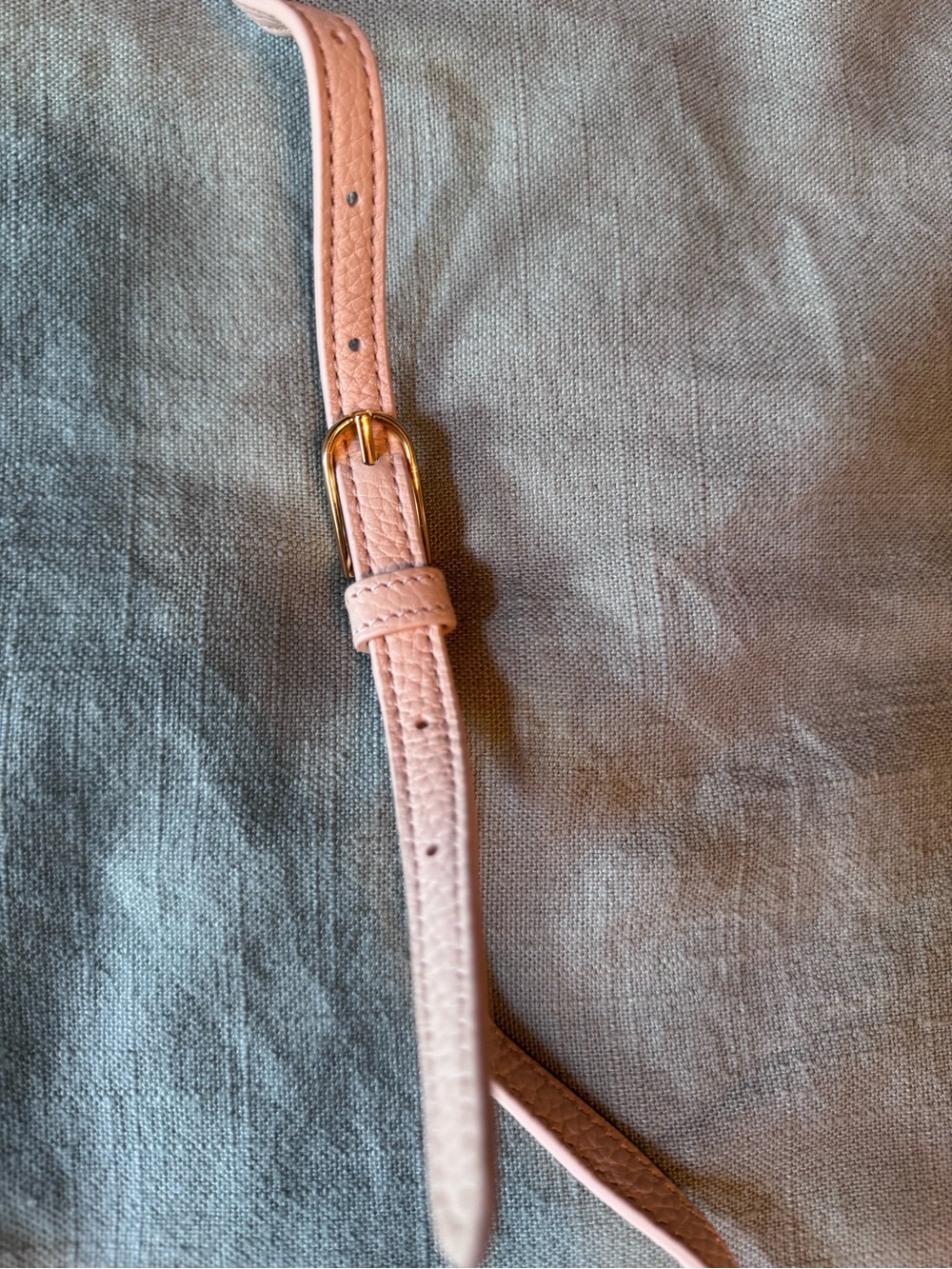 Tory Burch Blush Pink Pebbled Leather Crossbody Wallet - Picture 4 of 14